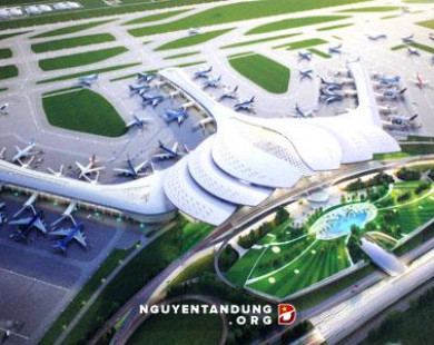 Bộ Giao thông chốt thiết kế hoa sen cho sân bay Long Thành