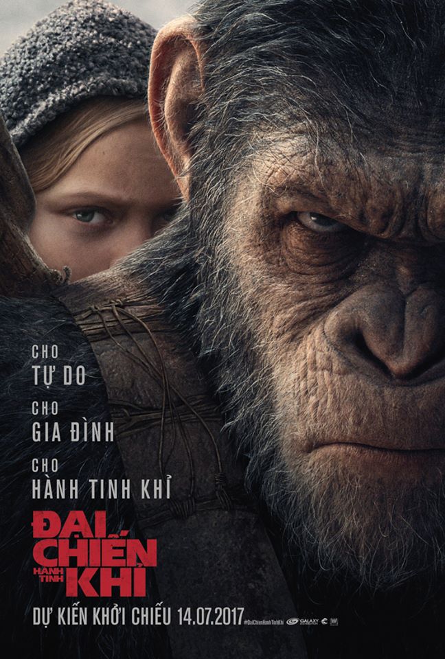 Mãn nhãn với trailer mới của " War for the Planet of the Apes"
