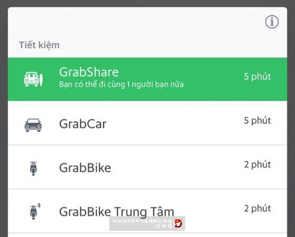 Sở GTVT Hà Nội đề nghị tạm dừng dịch vụ GrabShare và UberPOOL