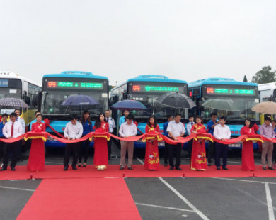 ​Thêm 2 tuyến xe buýt kết nối trung tâm Hà Nội với ngoại thành