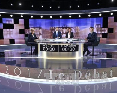 “Mổ xẻ” cuộc tranh luận cuối giữa hai ứng viên tổng thống Pháp