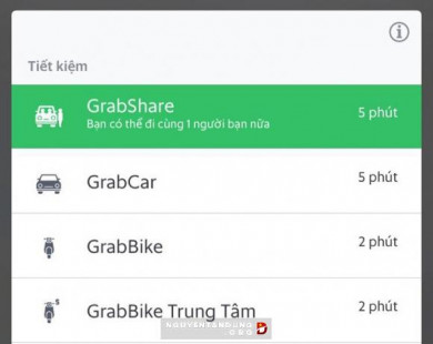 Sở GTVT Hà Nội đề nghị tạm dừng dịch vụ GrabShare và UberPOOL