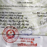 Bị trường trả hồ sơ nhập học vì xã phê bình trong sơ yếu lý lịch