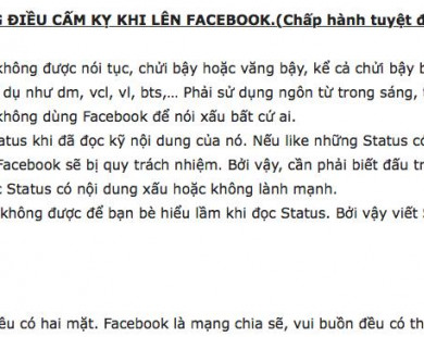 Trường Lương Thế Vinh cấm HS bấm "like" khi chưa đọc kỹ Facebook