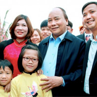 Thủ tướng về thăm mô hình công viên môi trường xanh của công ty TNHH Tân Thiên Phú