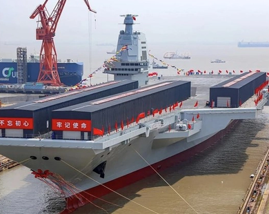 Trung Quốc sắp đưa tàu sân bay hiện đại nhất ra biển chạy thử