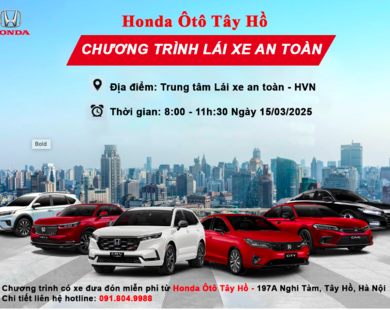 Chương trình lái xe an toàn – Hành trình kiến thức và kỹ năng