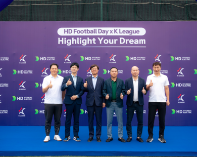 HD Hyundai Electric x K League thắp lửa bóng đá trẻ