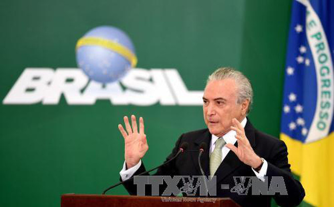 Tổng thống Brazil đối mặt nguy cơ bị phế truất