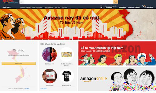 Amazon.vn liệu có phải tên miền vào Việt Nam của Amazon