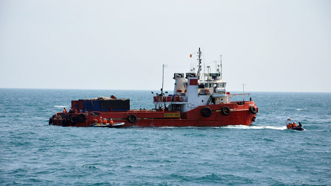 Đã tìm 9 thi thể thuyền viên tử nạn của tàu Hải Thành 26