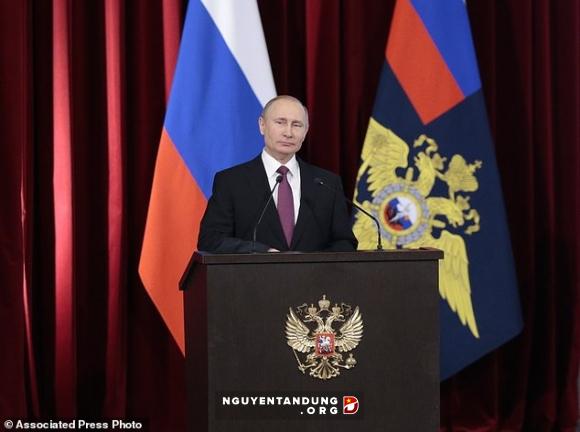 Tổng thống Putin bất ngờ sa thải 8 tướng lĩnh cao cấp