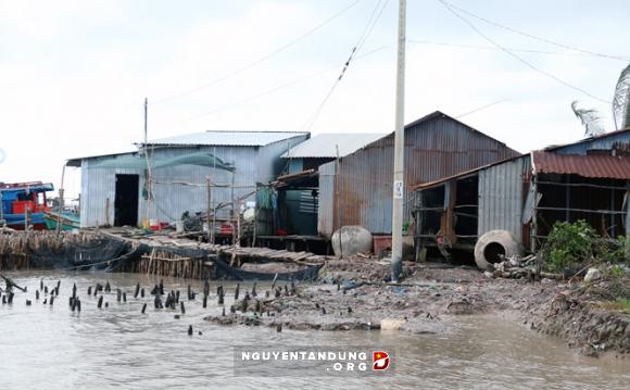 10 năm, biển “nuốt” hơn 1.000 ha đất ở Kiên Giang