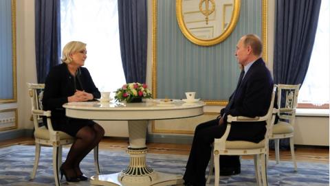 Ba Le Pen muon cai to EU, song hoa binh voi Nga