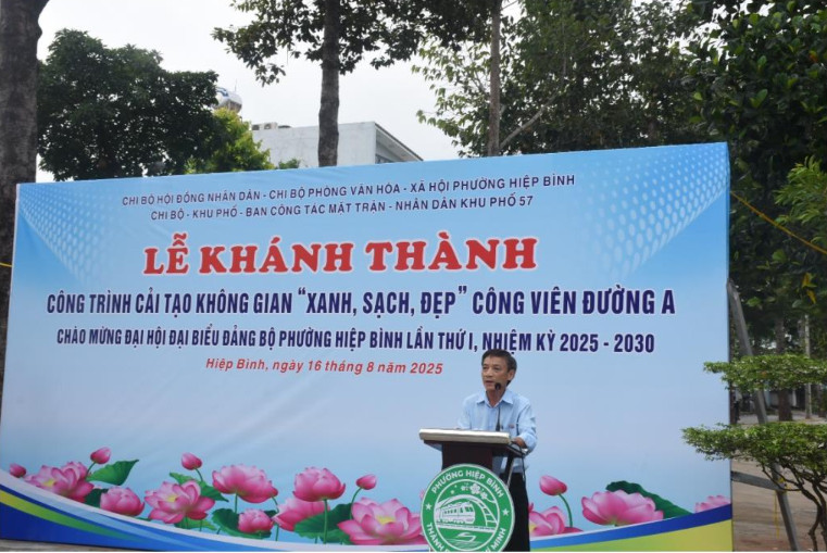 Khu phố 57, phường Hiệp Bình: Chung tay kiến tạo diện mạo đô thị mới