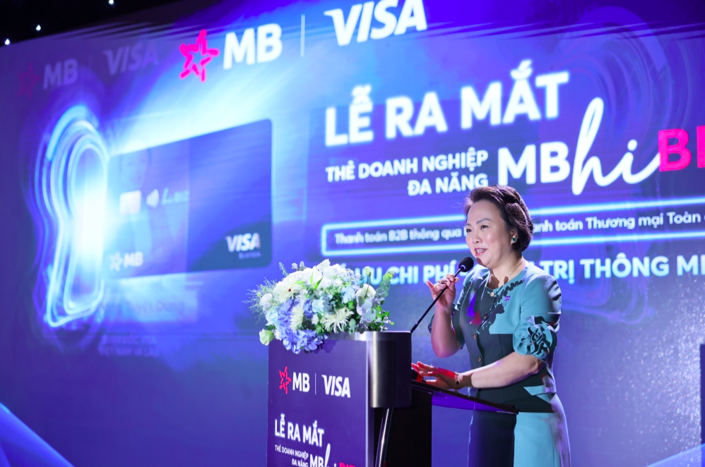 MB Visa Hi BIZ giúp doanh nghiệp linh hoạt chi tiêu và tăng hiệu quả vận hành